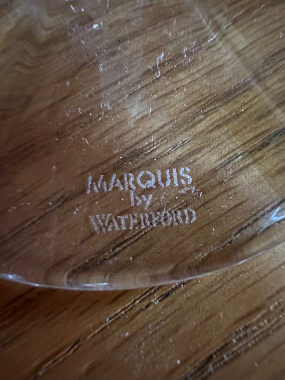 Crystal Cut Martini Glasses - Clear Glass (Set of 2). Marquis by Waterford - Picture 7 of 7